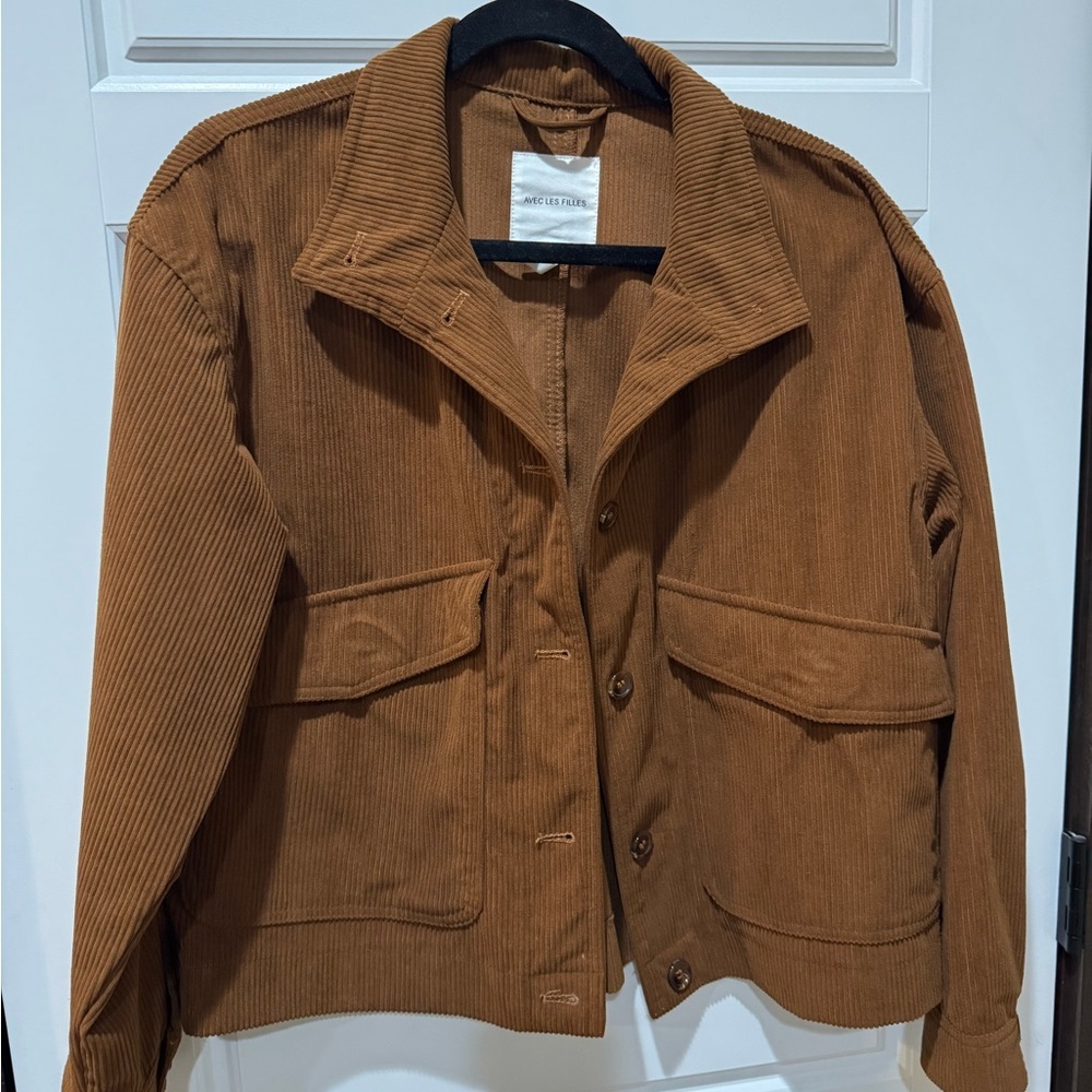 Brown Avec Les Filles Corduroy Jacket